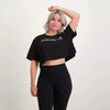 AB Crop Top Black